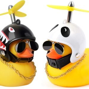 Animales decorativos con casco giratorio